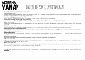 parcours santé environnement